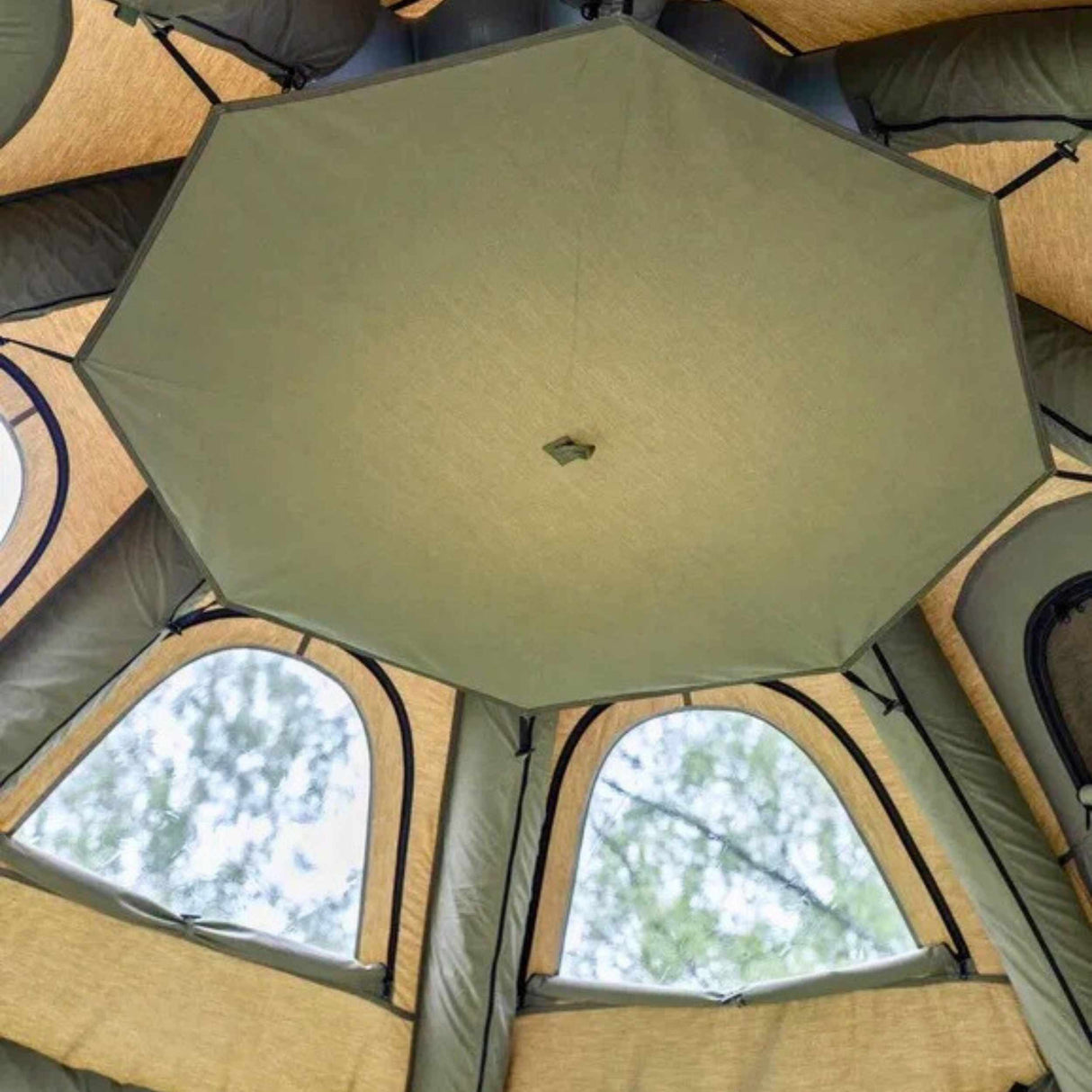 RBM Outdoors Coody Aurora Dome Inflatable Tent Octopus Forest Green (2–4 Person)