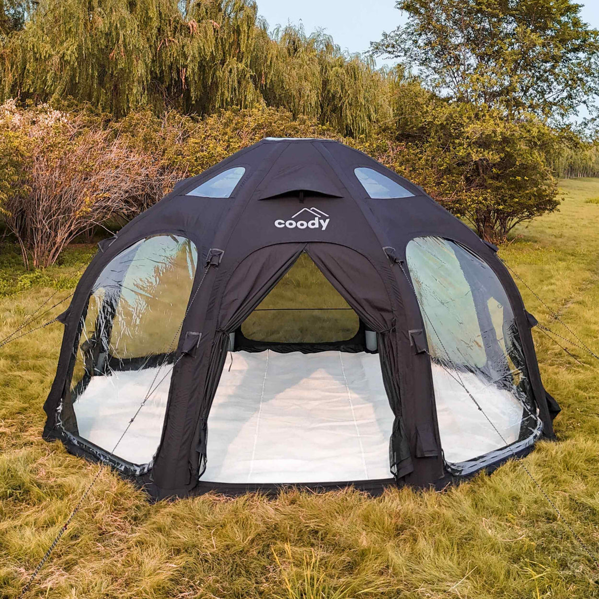 RBM Outdoors Coody Aurora Dome Inflatable Tent Octopus Black (2–4 Person)