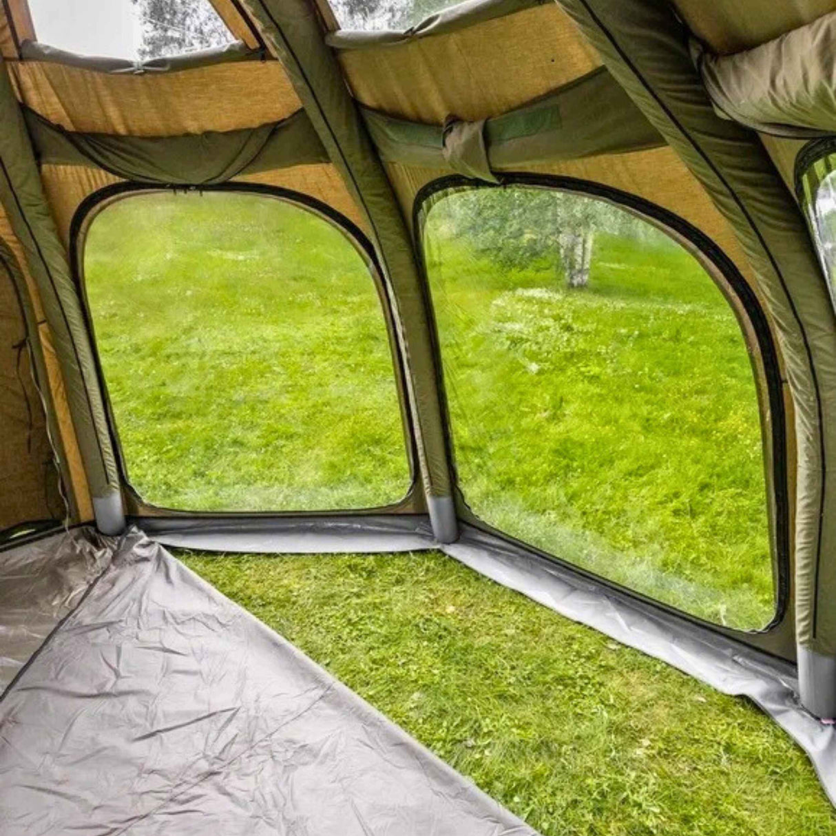 RBM Outdoors Coody Aurora Dome Inflatable Tent Octopus Forest Green (2–4 Person)