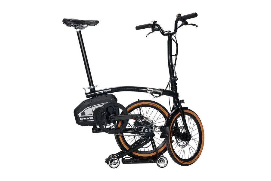 eJOEbike CYKE Kingfisher Mid-Drive Folding eBike