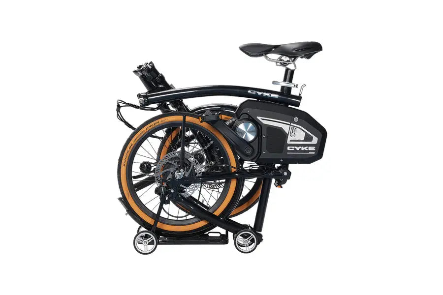 eJOEbike CYKE Kingfisher Mid-Drive Folding eBike