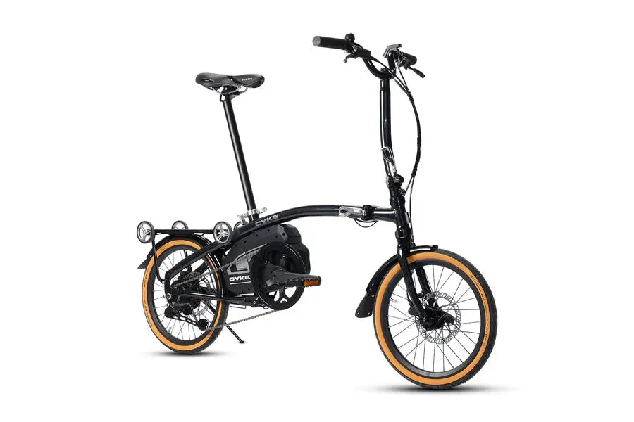 eJOEbike CYKE Kingfisher Mid-Drive Folding eBike