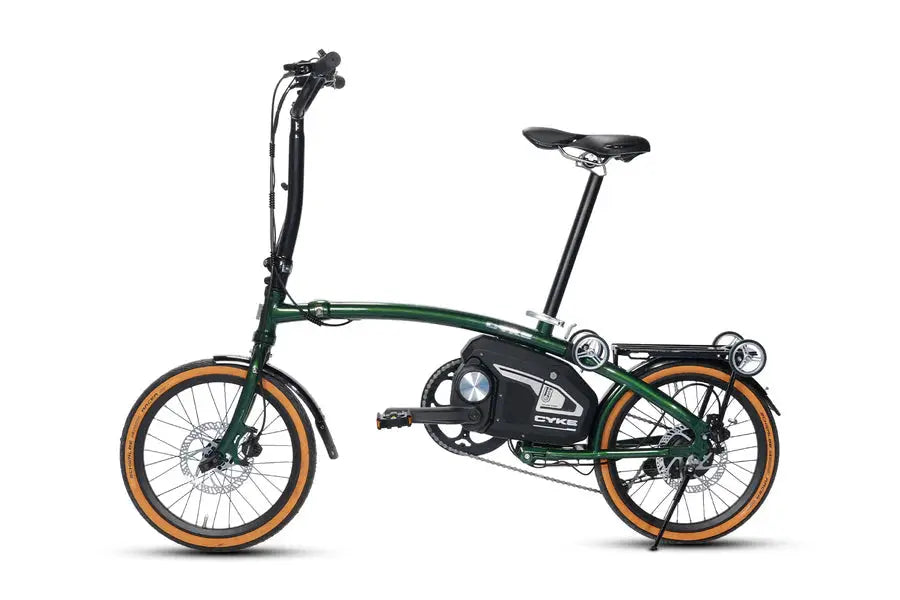 eJOEbike CYKE Kingfisher Mid-Drive Folding eBike