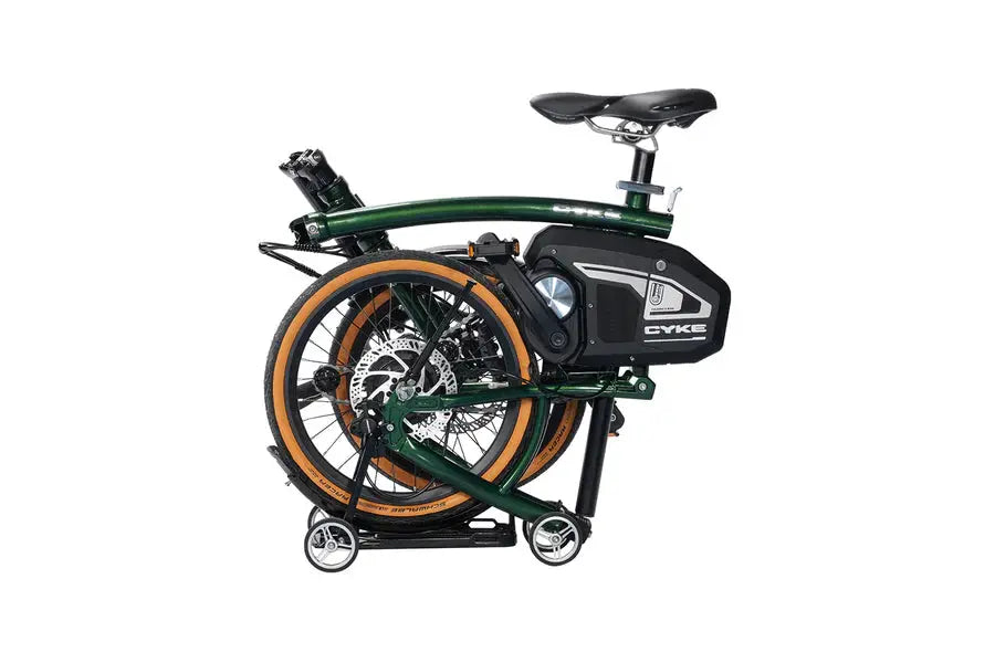 eJOEbike CYKE Kingfisher Mid-Drive Folding eBike