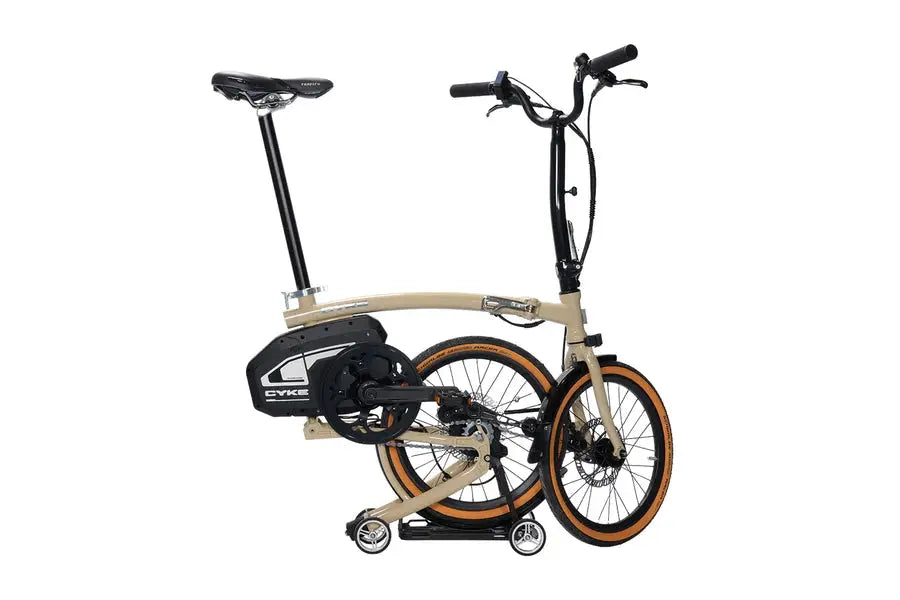 eJOEbike CYKE Kingfisher Mid-Drive Folding eBike