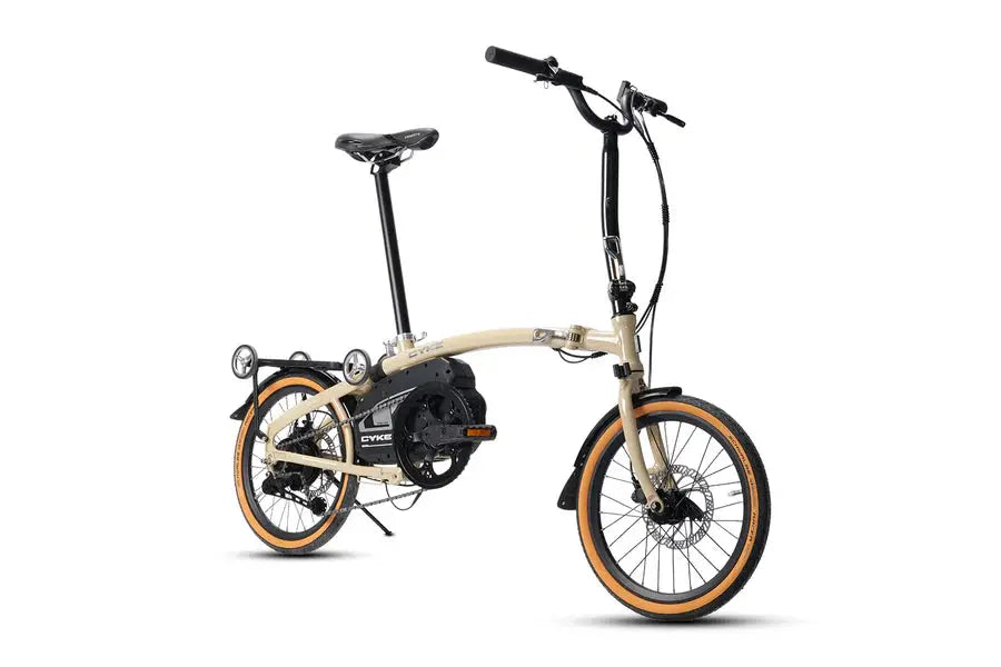 eJOEbike CYKE Kingfisher Mid-Drive Folding eBike