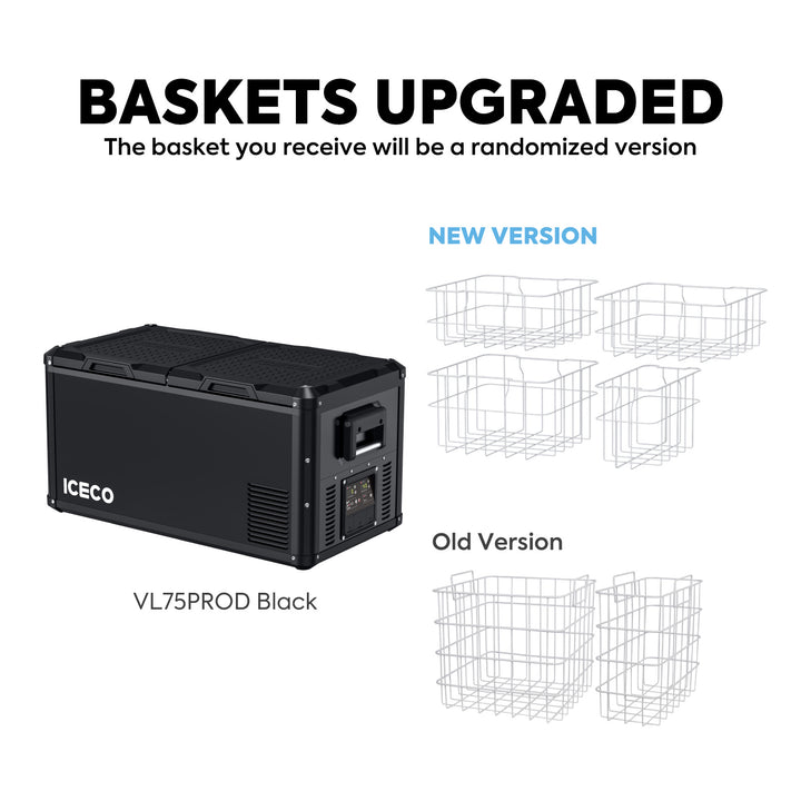 ICECO VL75PROD 12V Heavy-Duty Fridge Freezer