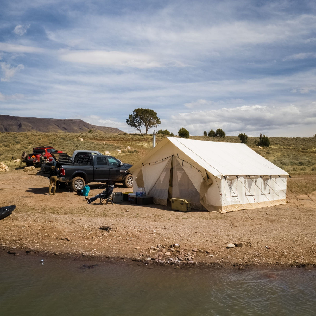 White Duck Outdoors Alpha Wall Tent (USED)