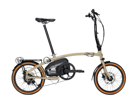 eJOEbike CYKE Kingfisher Mid-Drive Folding eBike