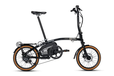 eJOEbike CYKE Kingfisher Mid-Drive Folding eBike