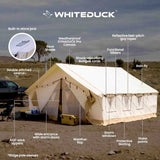 White Duck Outdoors Alpha Wall Tent (USED)