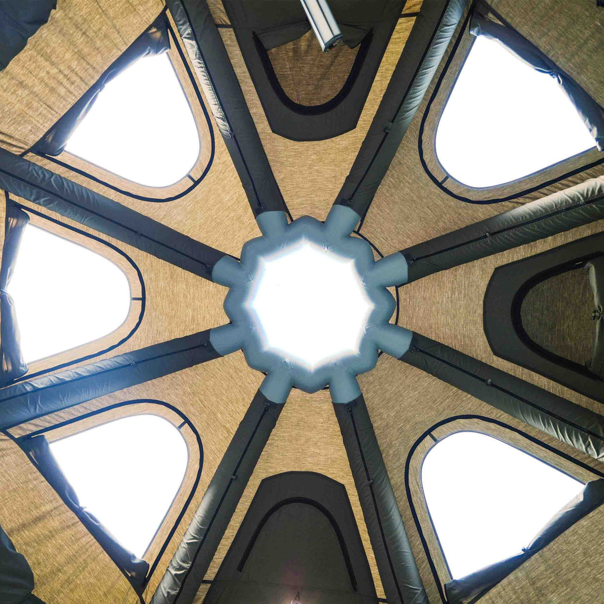 RBM Outdoors Coody Aurora Dome Inflatable Tent Octopus Forest Green (2–4 Person)