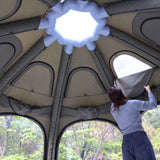 RBM Outdoors Coody Aurora Dome Inflatable Tent Octopus Forest Green (2–4 Person)