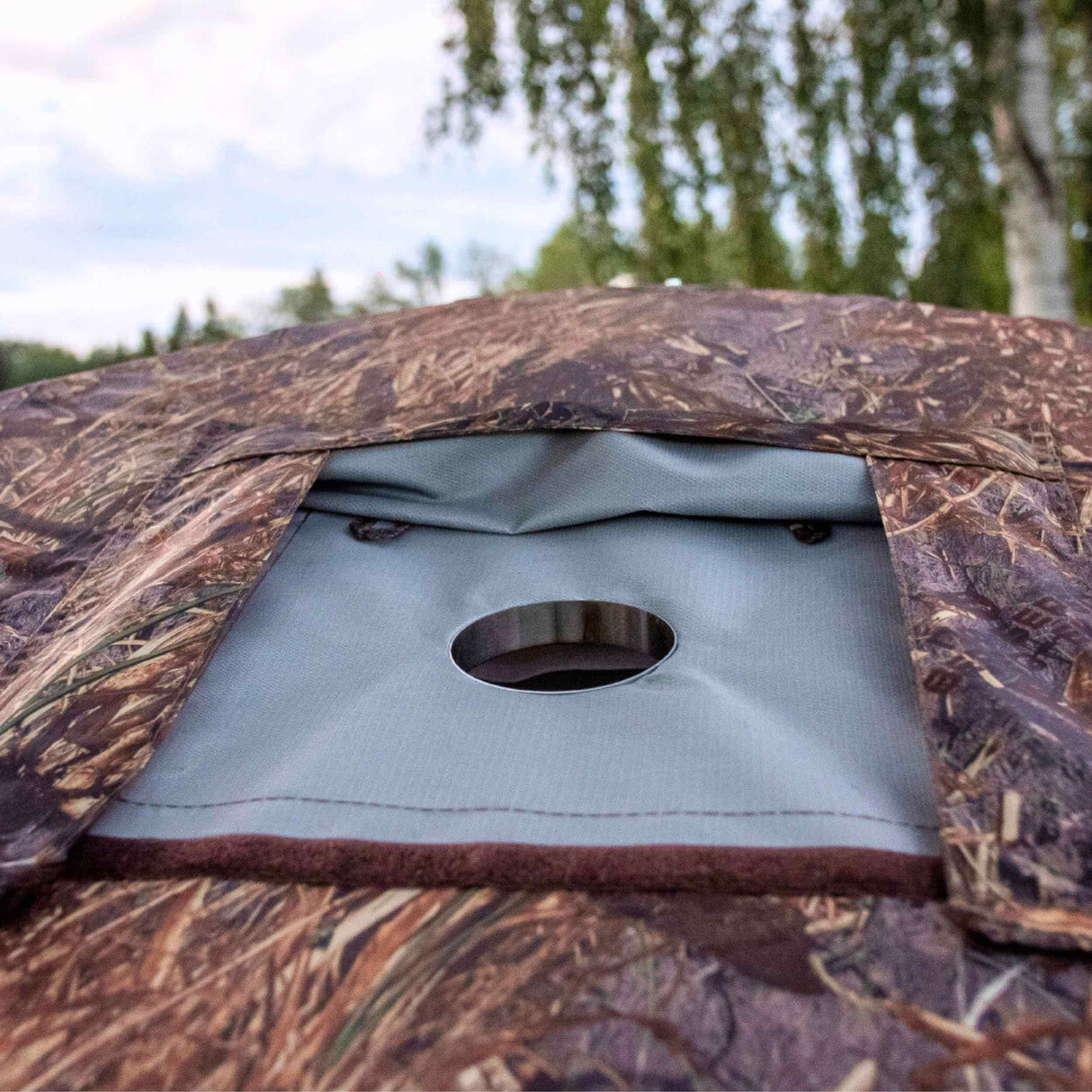 RBM Outdoors Hexagon – Double-Layer Hot Tent for 2–9 People