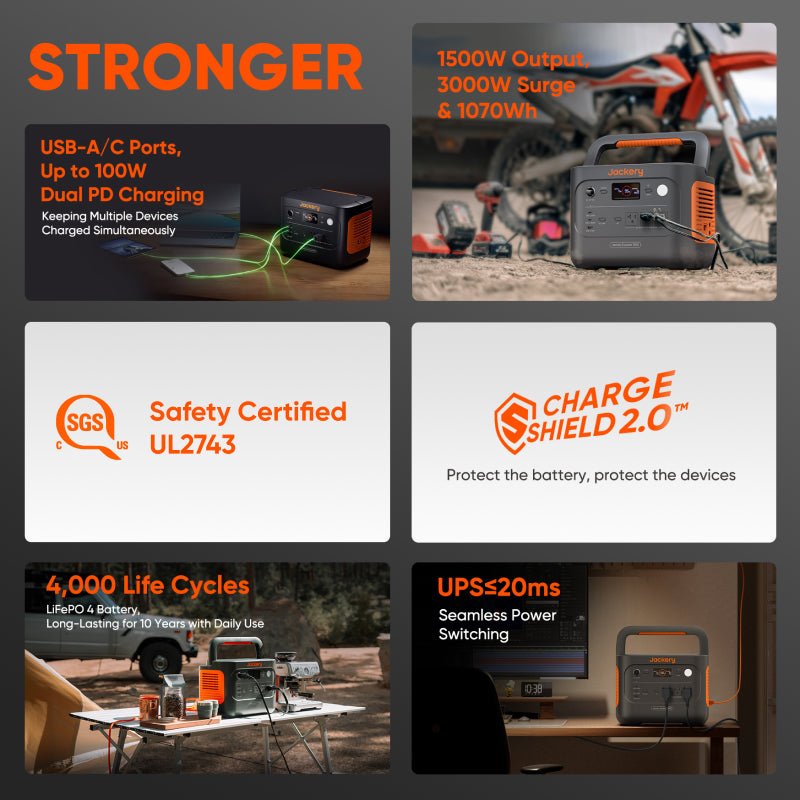 Jackery Explorer 1000 Portable Power Station